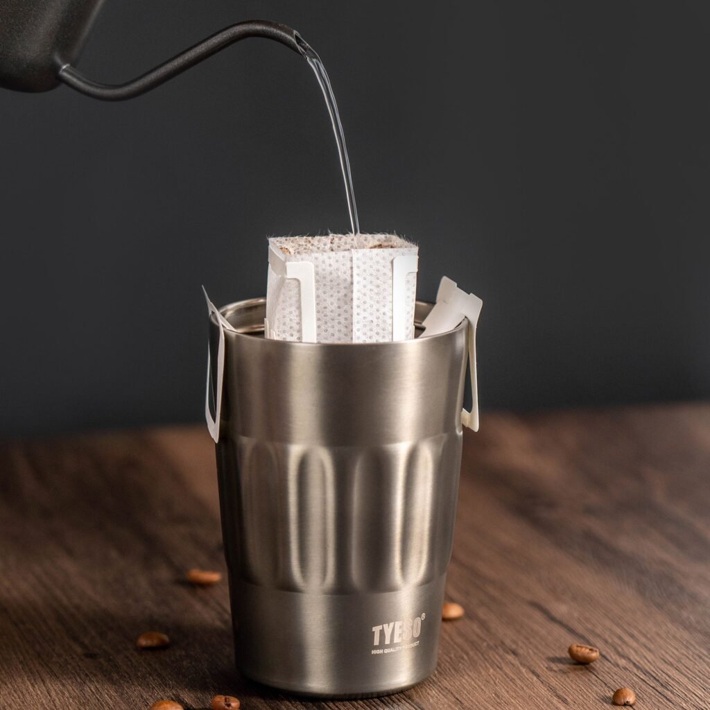 Stainless Steel Portable Tumbler _Coffee