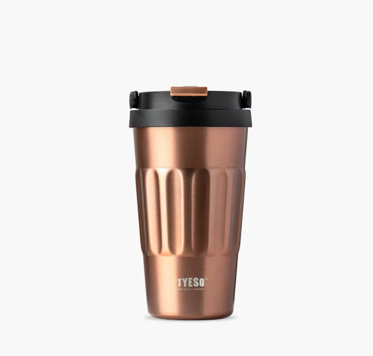 Stainless Steel Portable Tumbler with Flip Lid - 400 ML