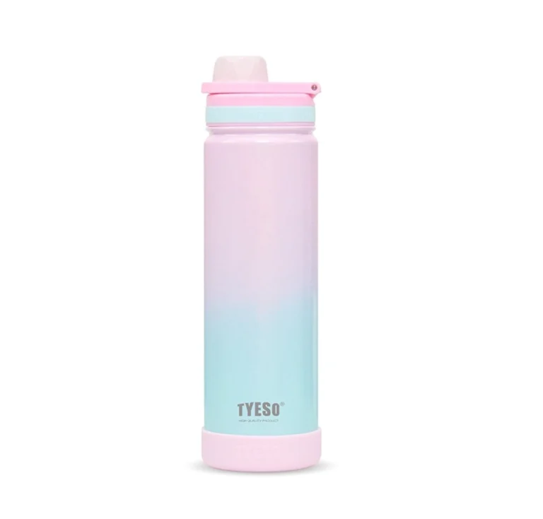 Vacuum Insulated Sport Bottle Aurora Rainbow
