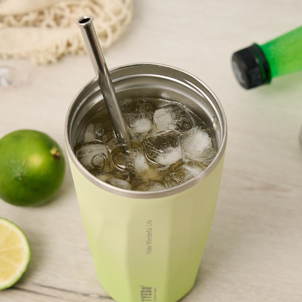 Flair Tumbler with Retractable Straw